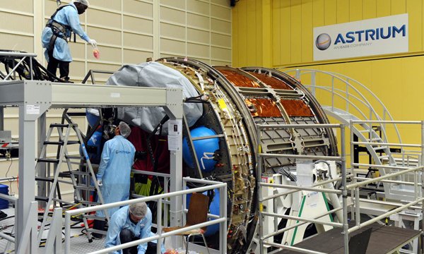 Space tour EADS Bremen